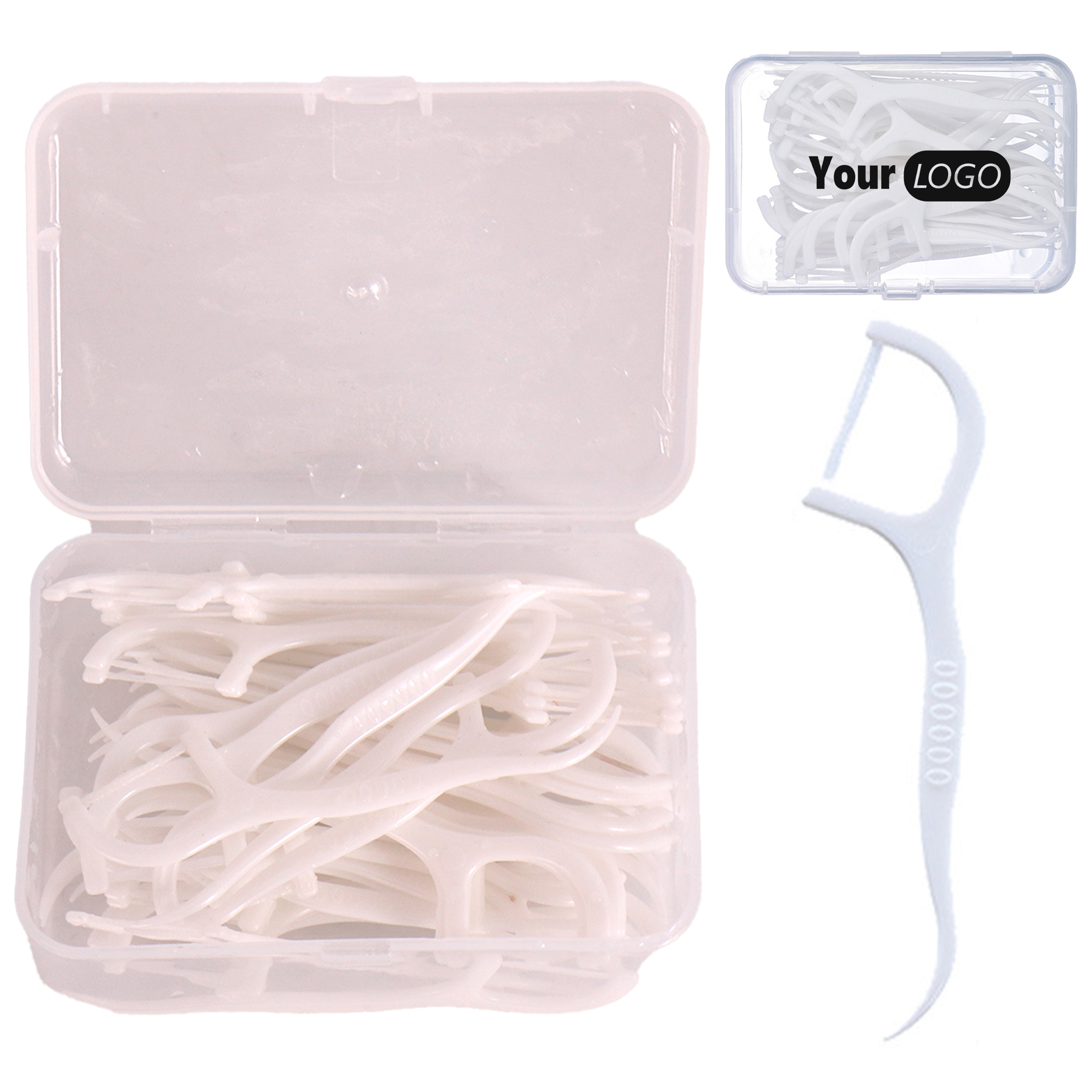 Plastic 50 Pack Dental Floss Box 3