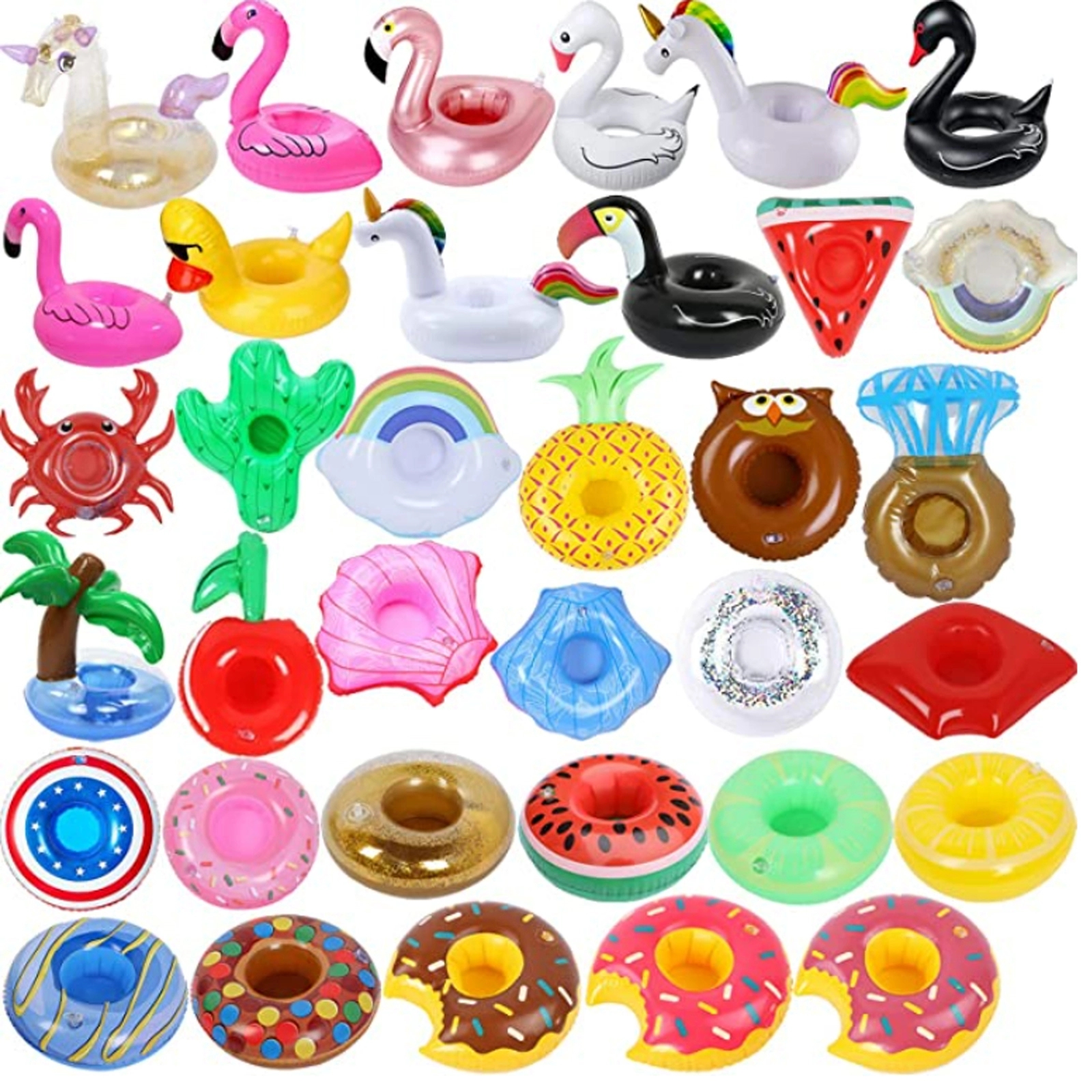 Pool Party Inflatable PVC Drinking Holder 3
