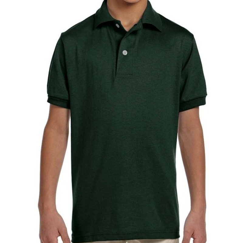 Jerzees Youth 5.6 Oz., 50/50 Jersey Polo With SpotShield™ 12