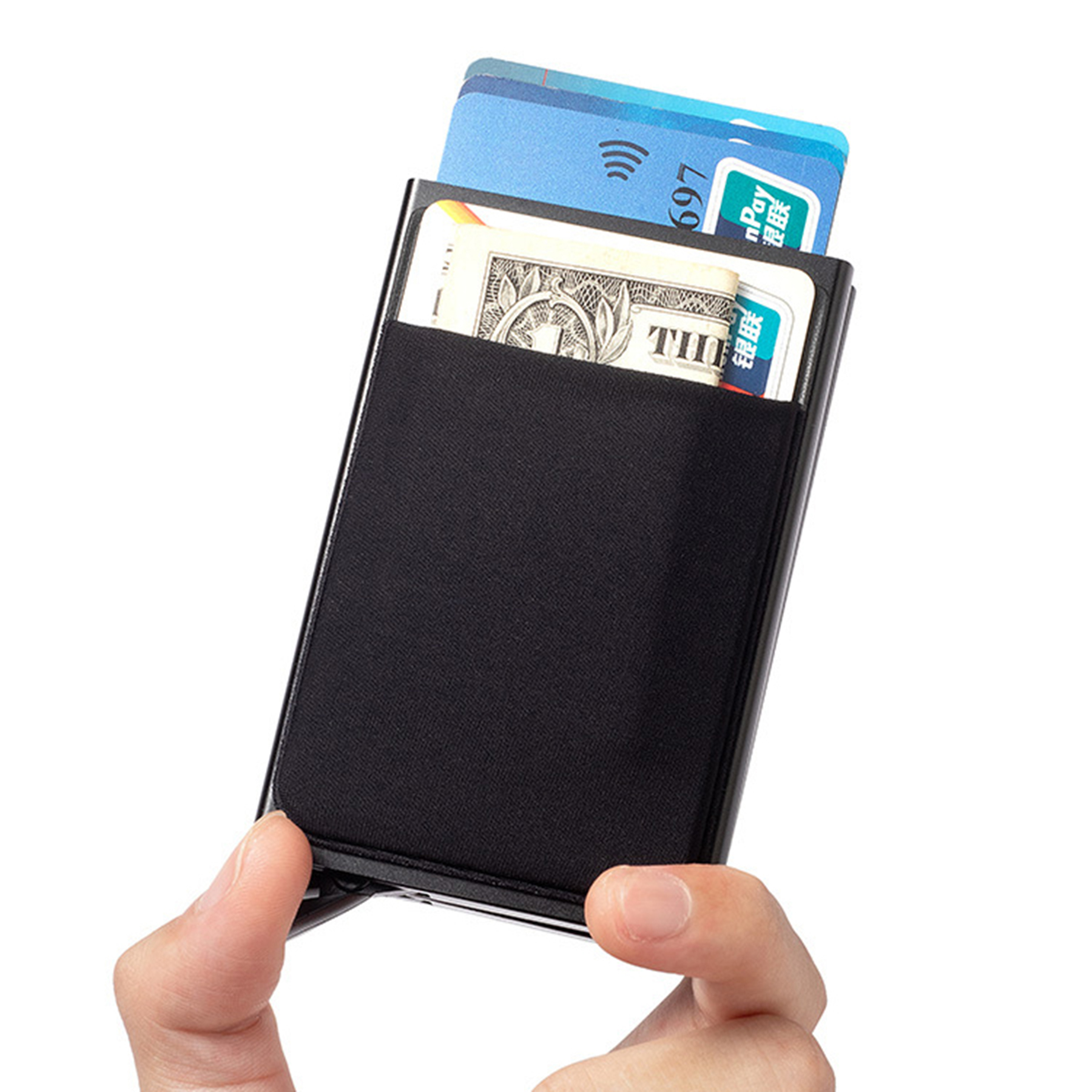 Credit Card Holder With Automatic Pop 2