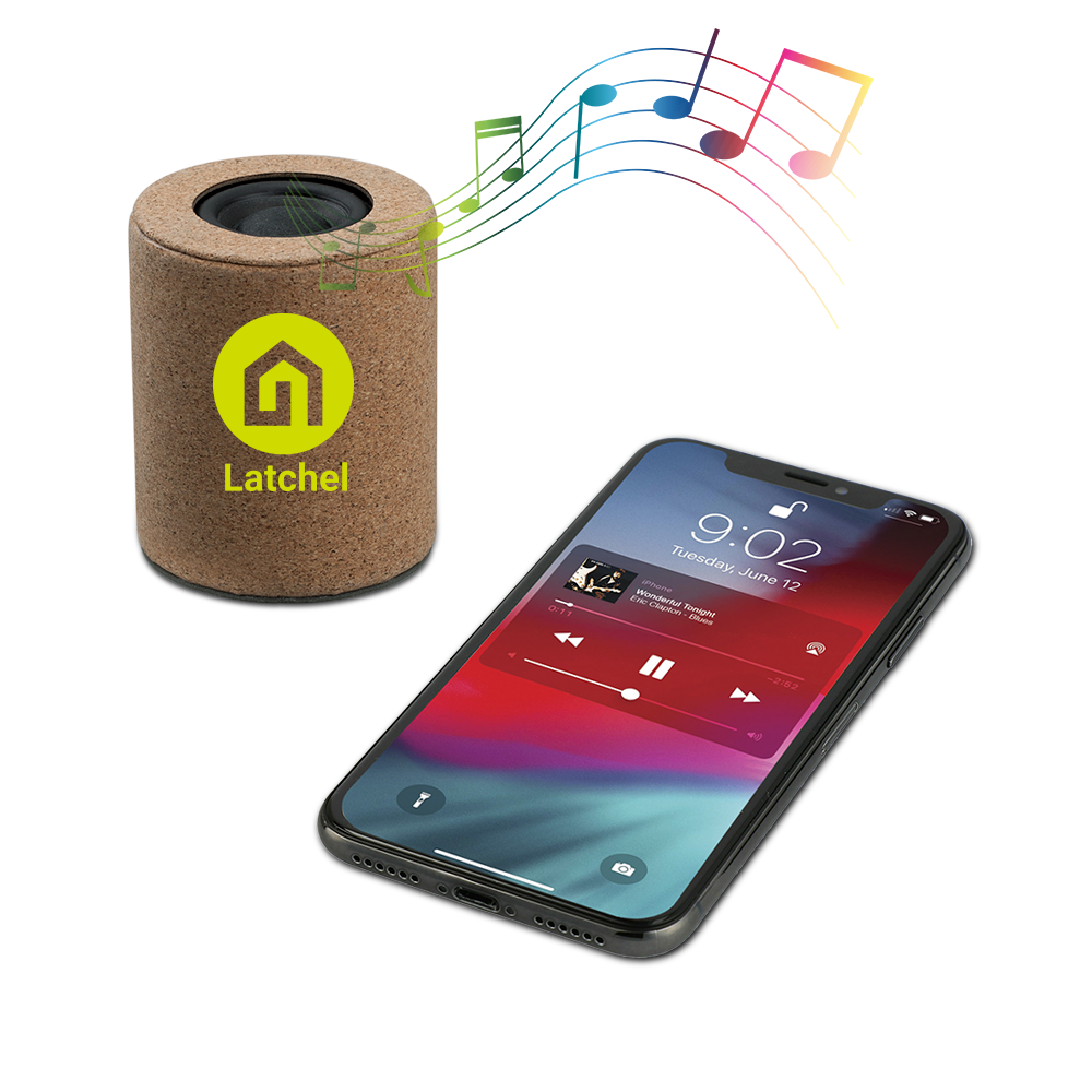 Syrah Cork Eco-Friendly Mini Portable Speaker 8