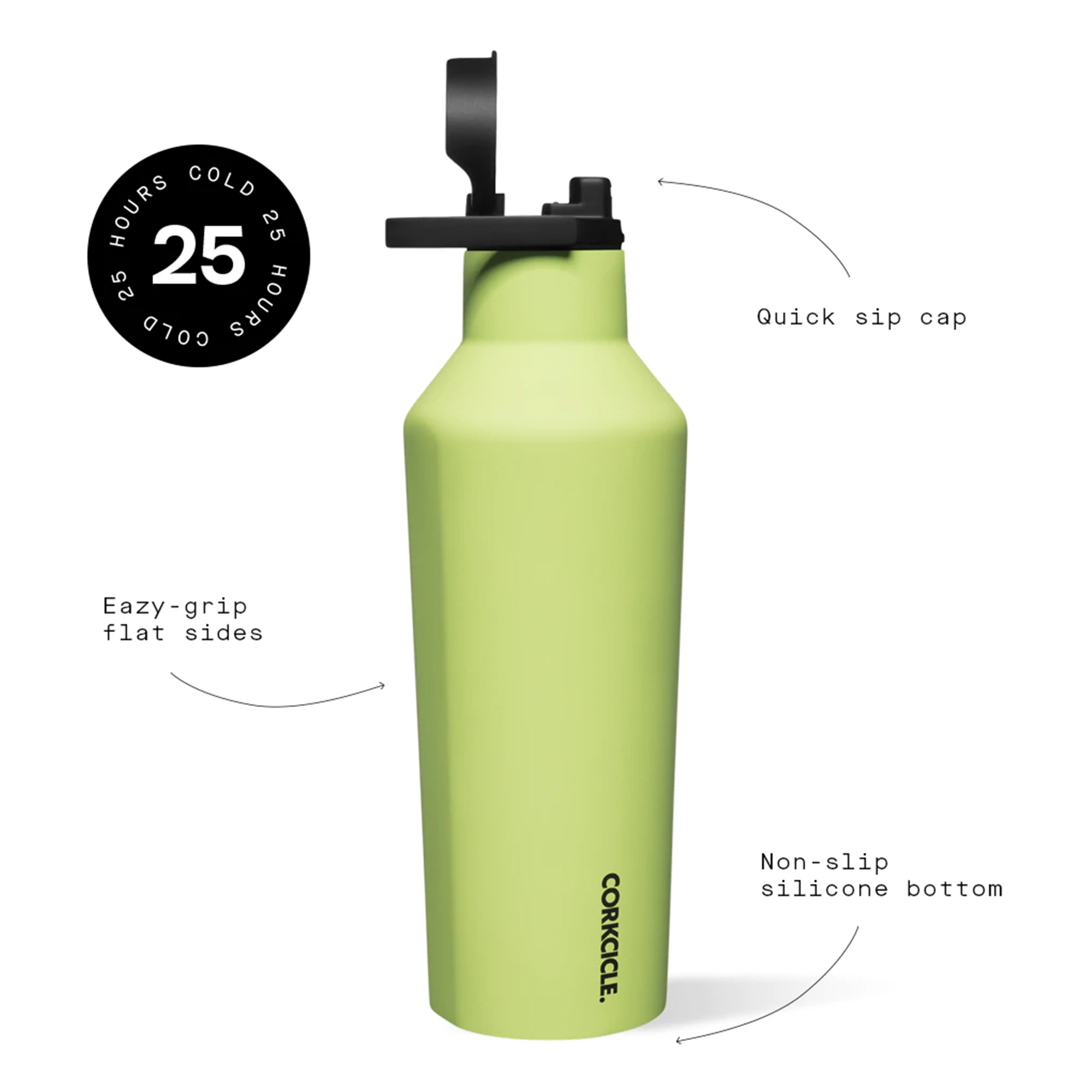 CORKCICLE® Sport Canteen Soft Touch- 20 Oz. 23