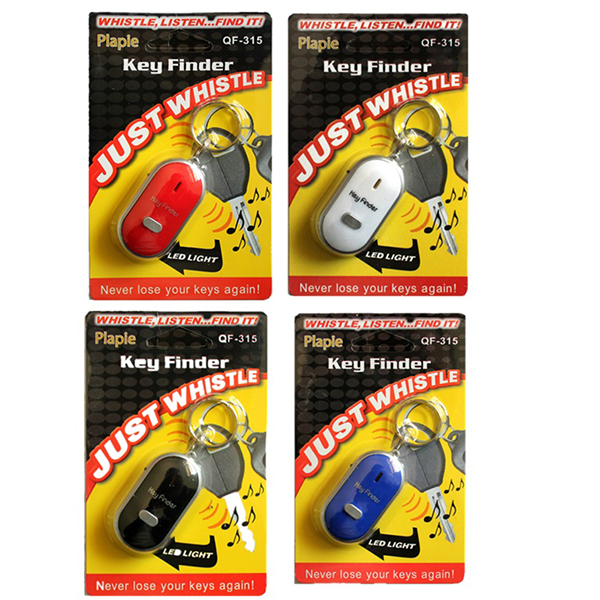 Key Finder Keychain Sound LED With Whistle Claps 2