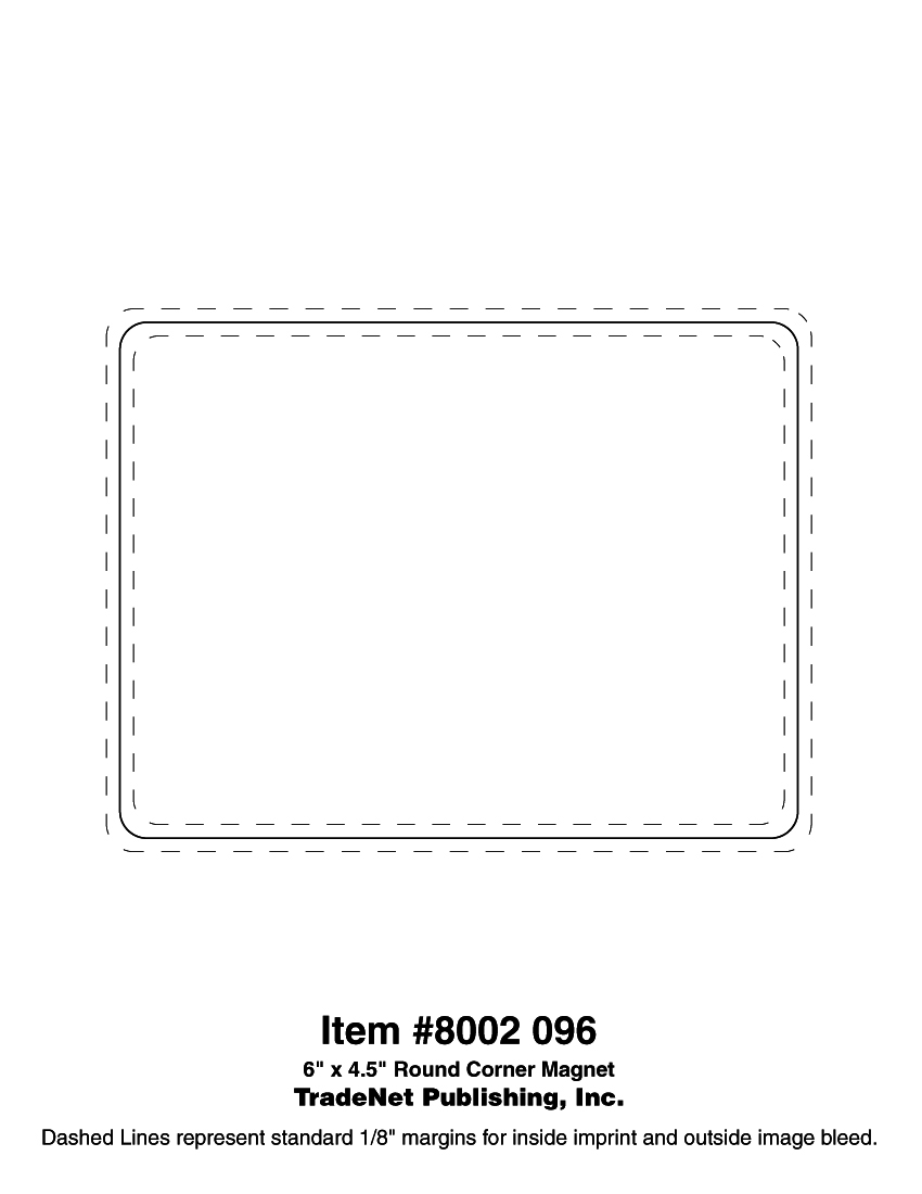 Magnet - 4.5x6 Round Corners 40 Mil Outdoor Safe 2