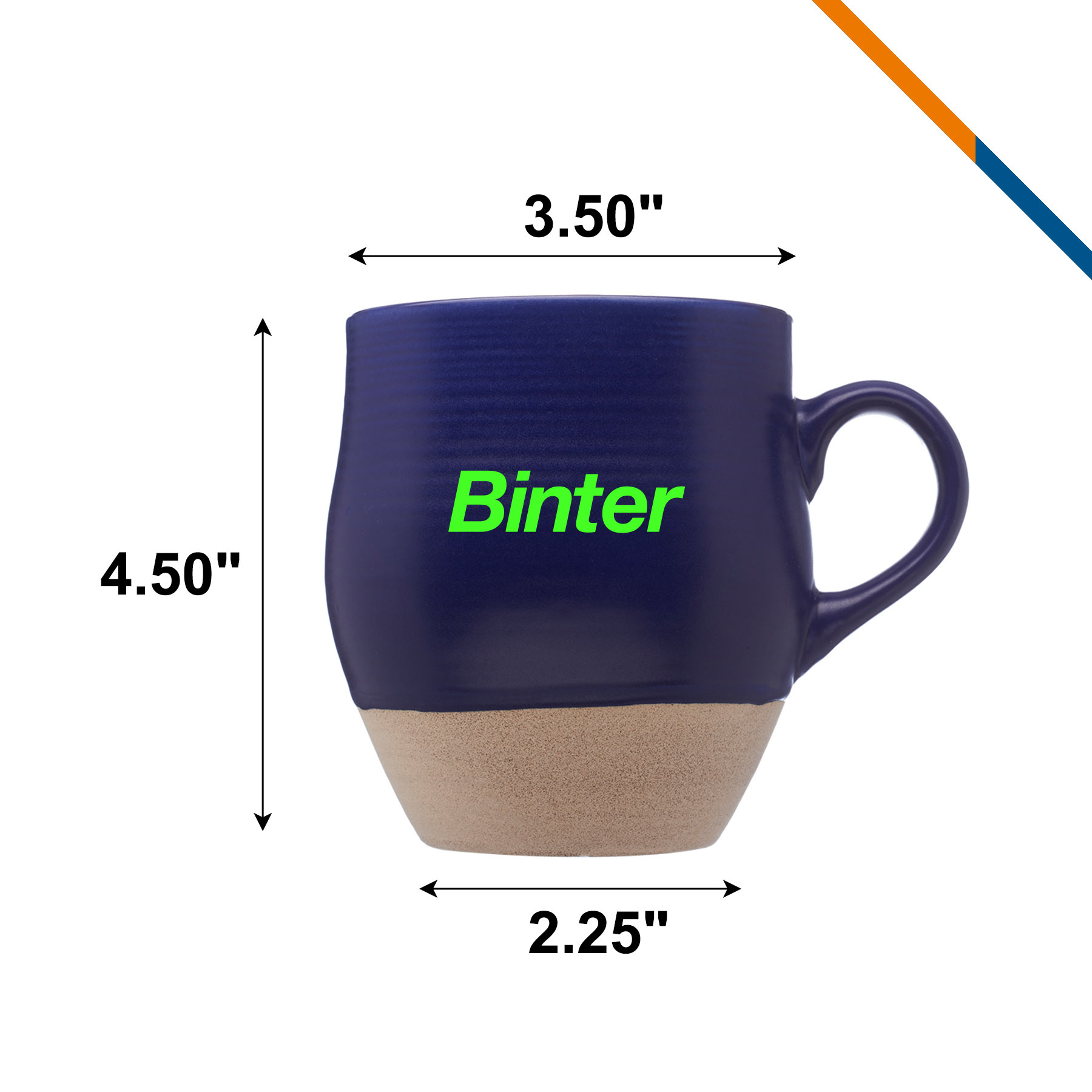 Minto Ceramic Mug - 16 OZ. 8