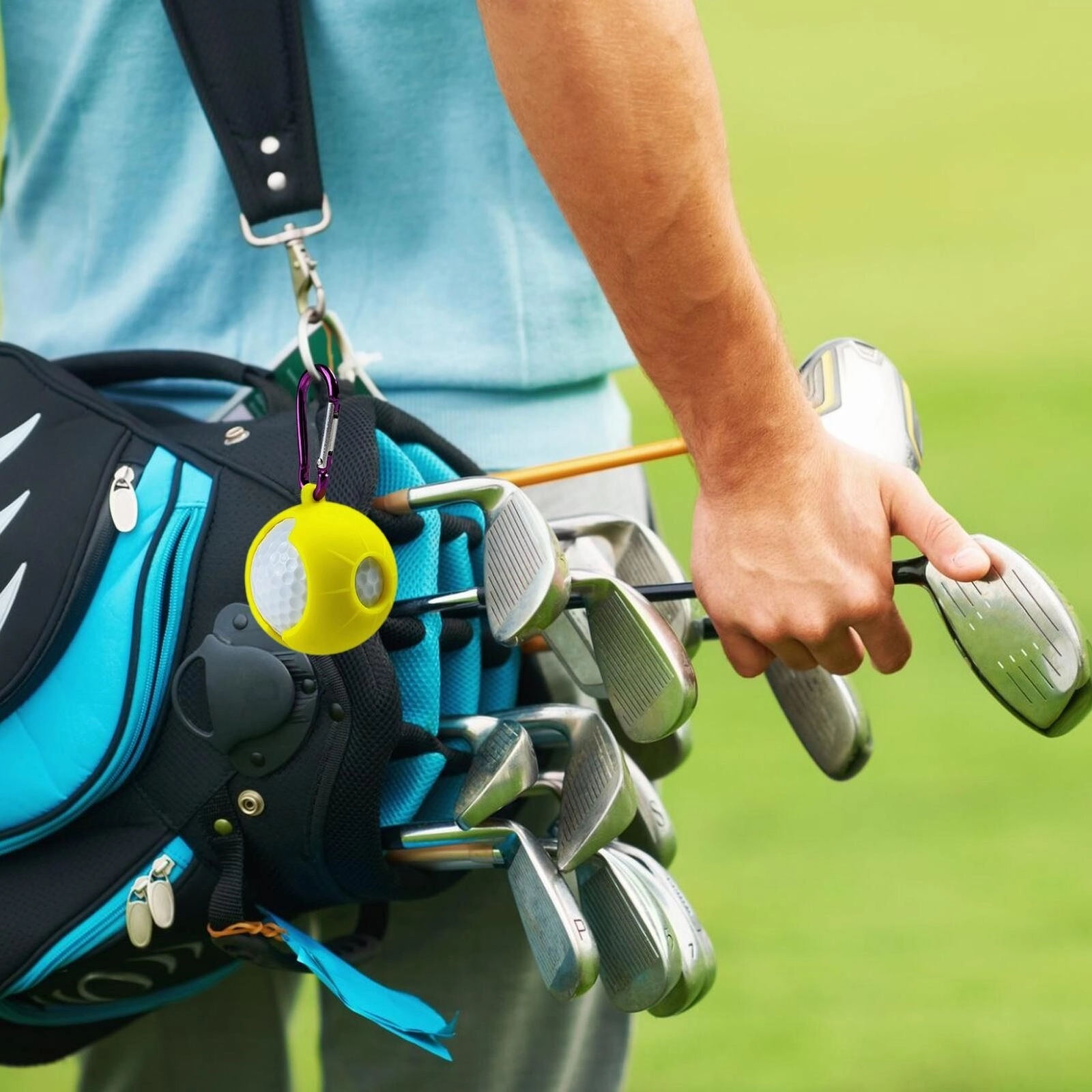 Silicone Golf Ball Holder- Single 11