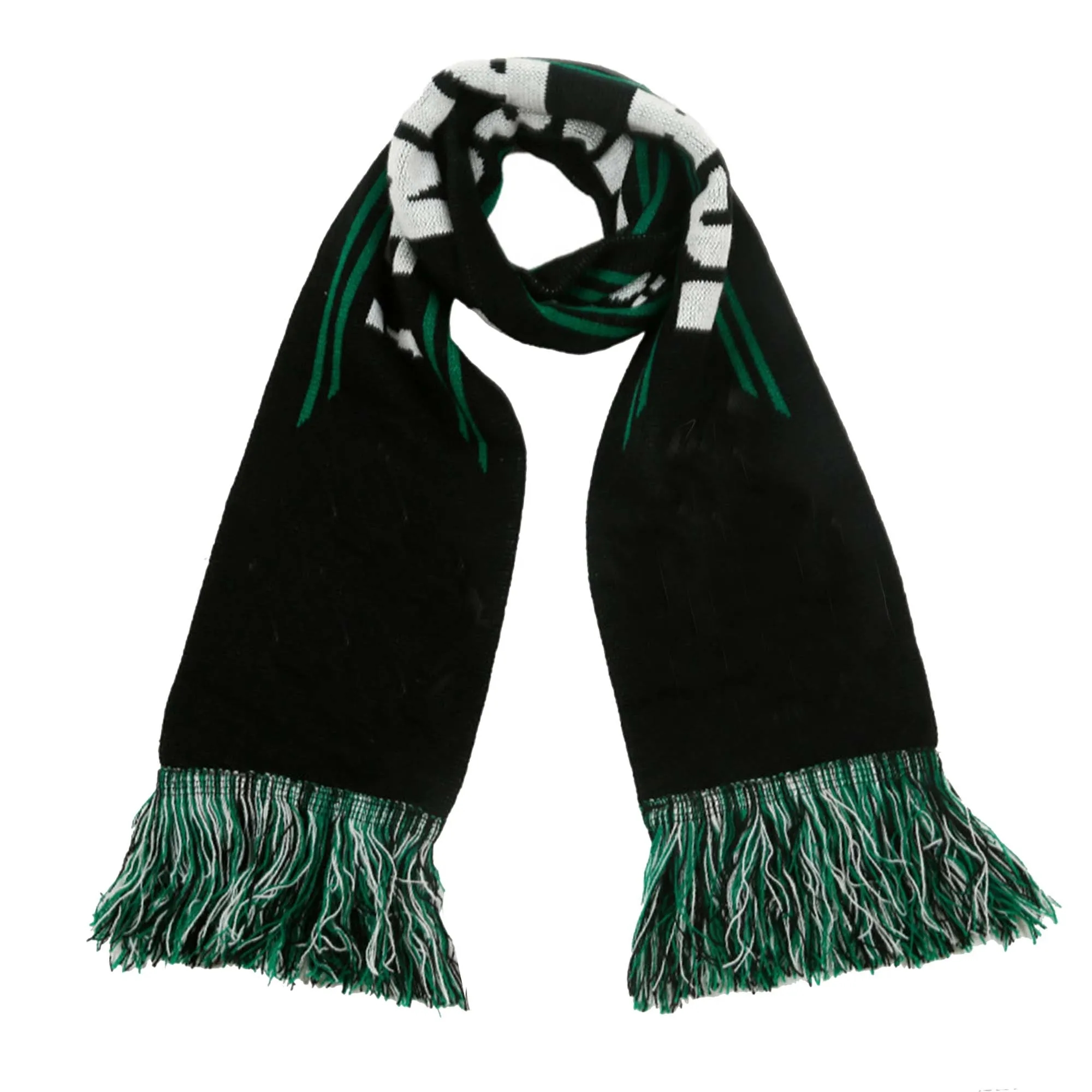 Jacquard Knit Soccer Fan Club Scarf 3