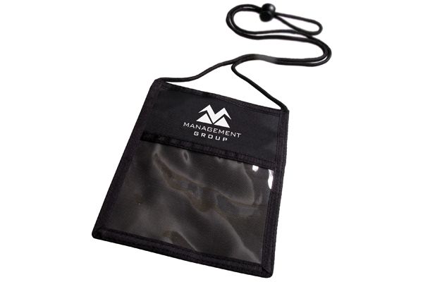 4.88" W x 6.19" H - 3-Pocket Credential Wallet (Blank) 1