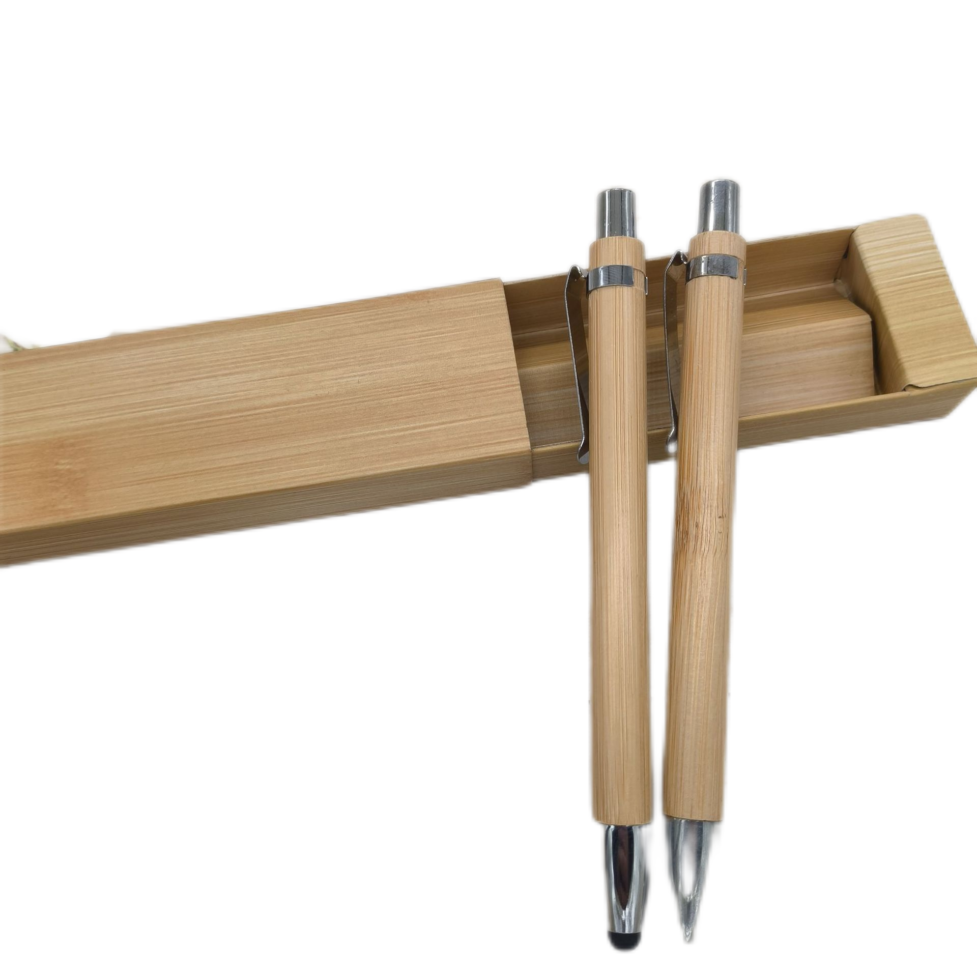 Bamboo Wooden Ballpoint Pen 2