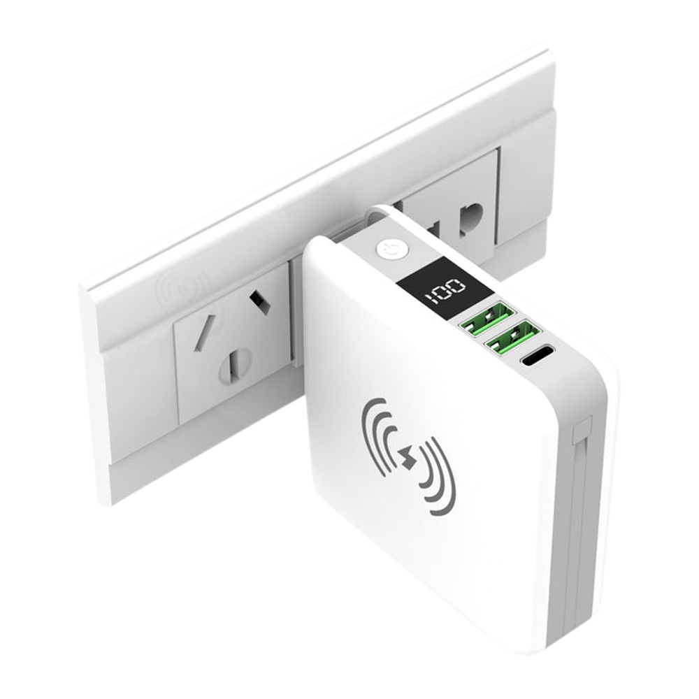 Multi-Port Qi Travel Power Bank 3