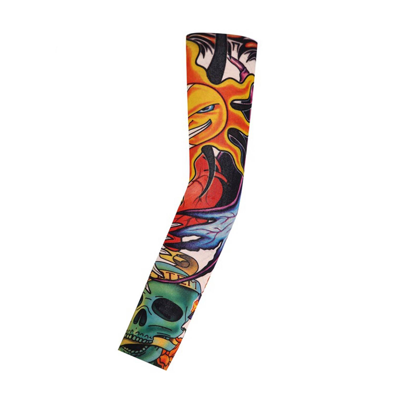 Elastic Polyester Sun Protection Cooling Arm Sleeves 10