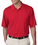 Embroidered UltraClub Men's Cool & Dry Moisture Wicking Polo Shirt