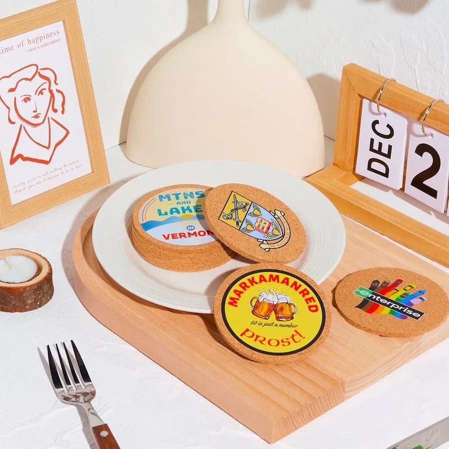 Cork Coasters 5