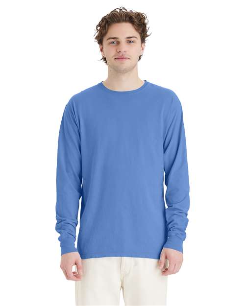 Unisex Garment-Dyed Long Sleeve T-Shirt - GDH200 253