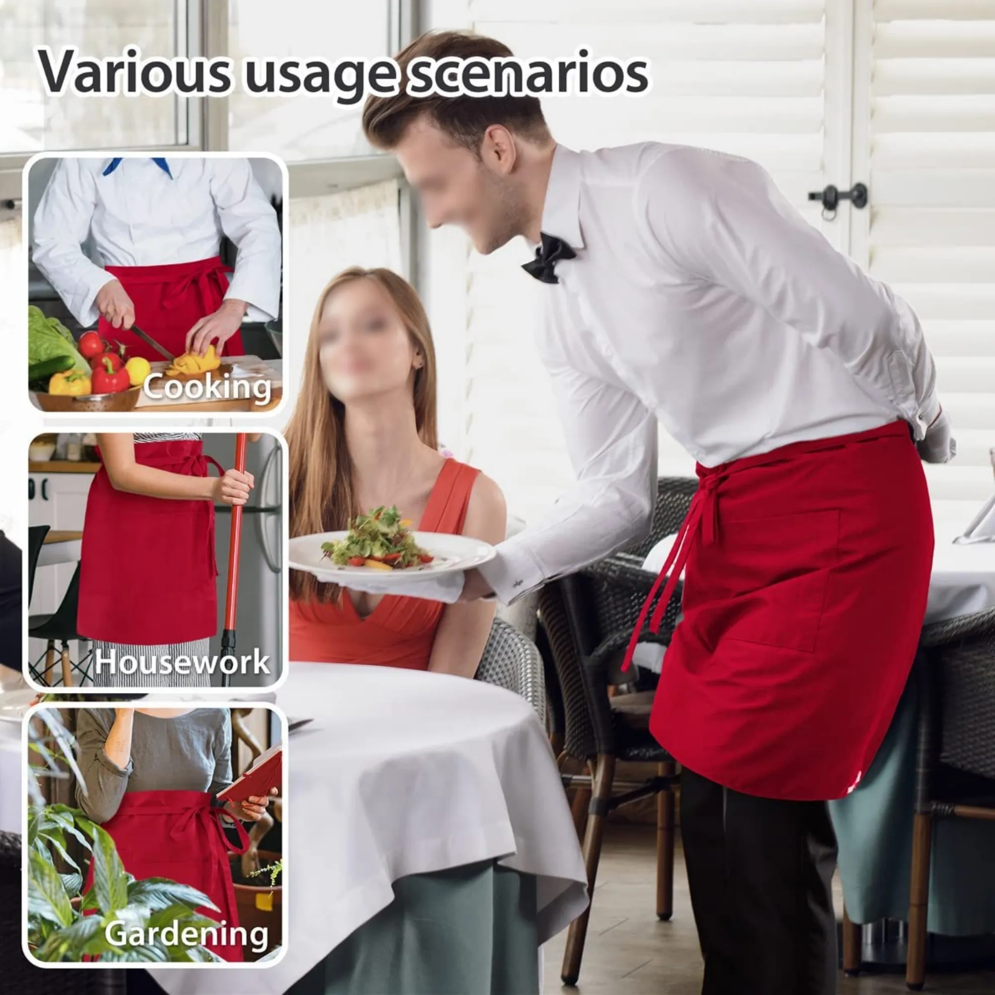 Waterproof & Stain-Resistant Waist Apron 2