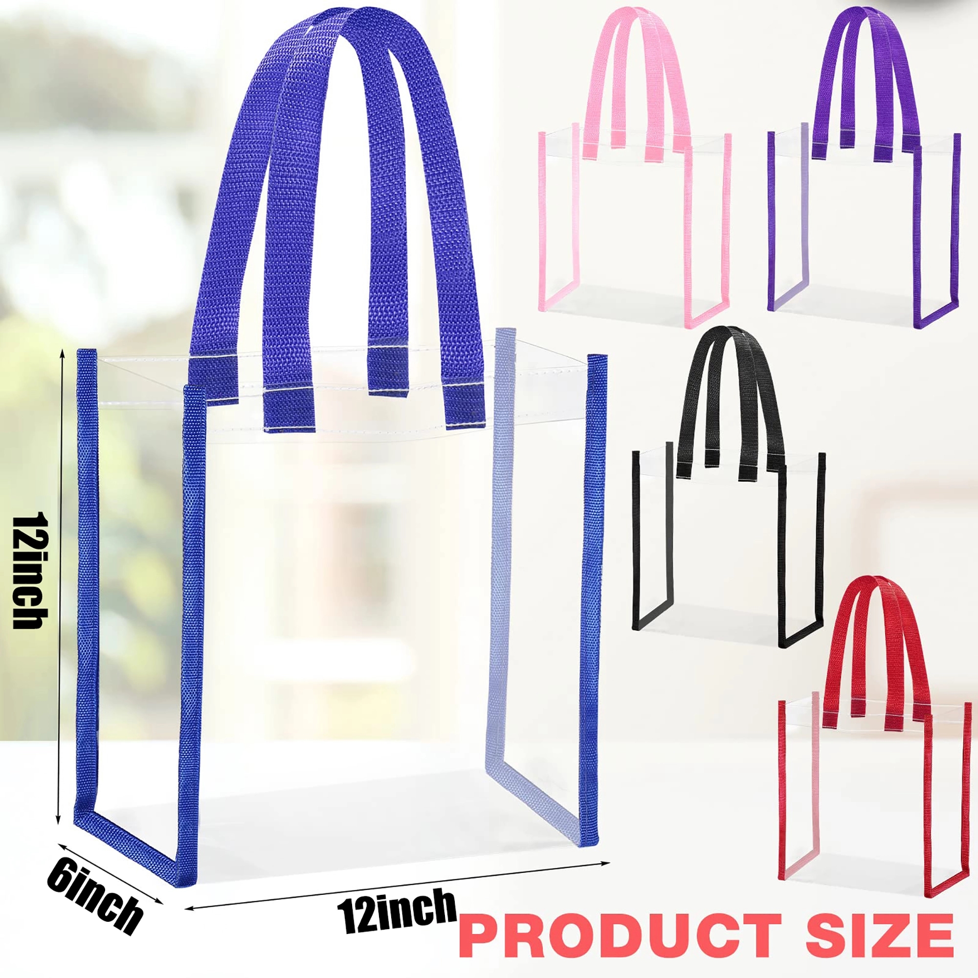 Clear PVC Tote Bag 3