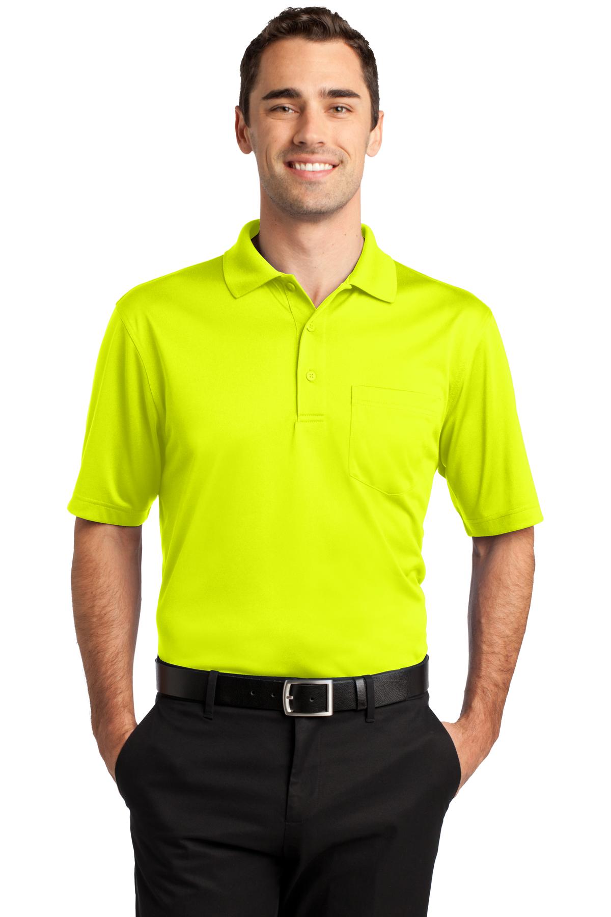 CornerStone Select Snag-Proof Pocket Polo. CS412P 18