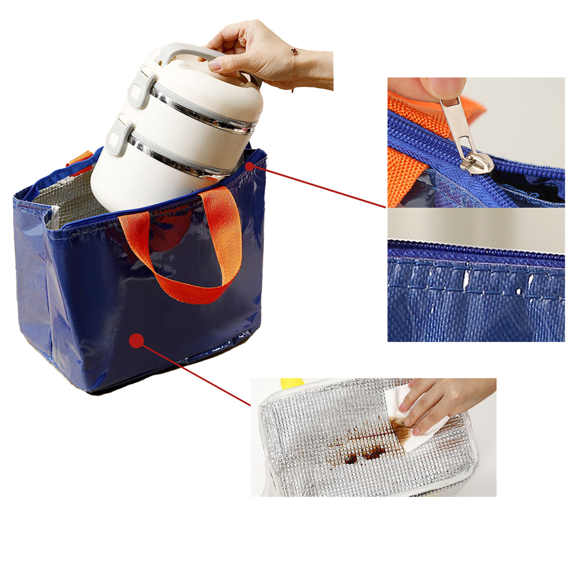 Oxford Portable Lunch Bag MOQ 30 2
