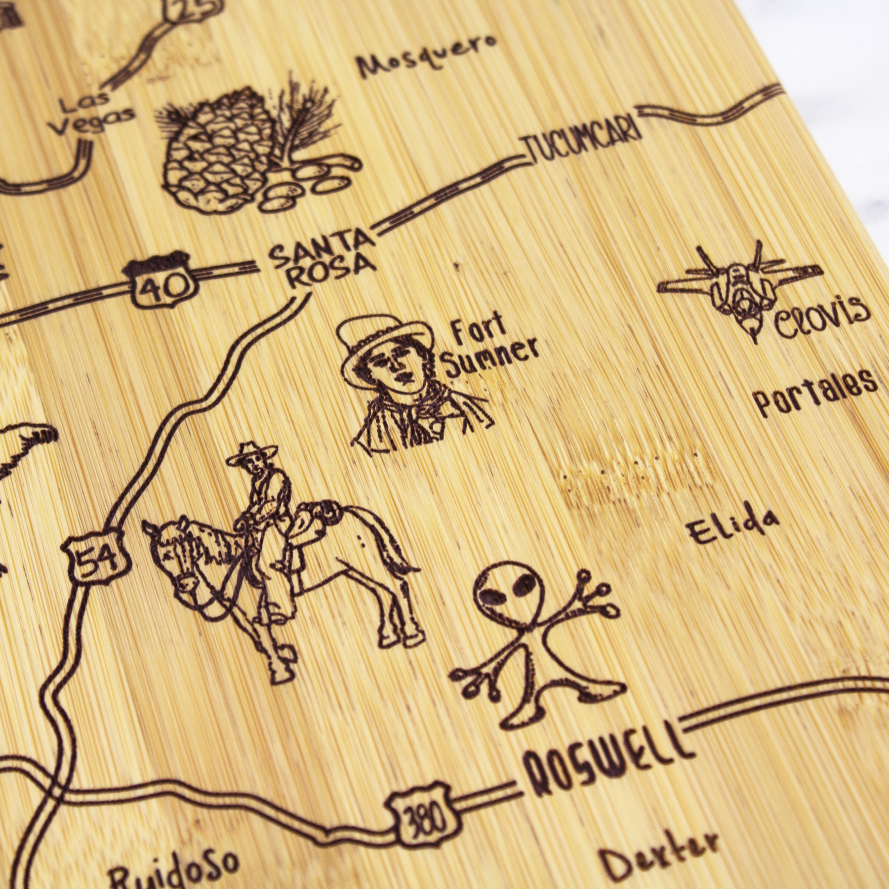 Destination New Mexico Cutting & Serving Board 3