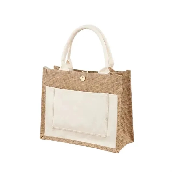 Reusable Jute Tote Bag 1