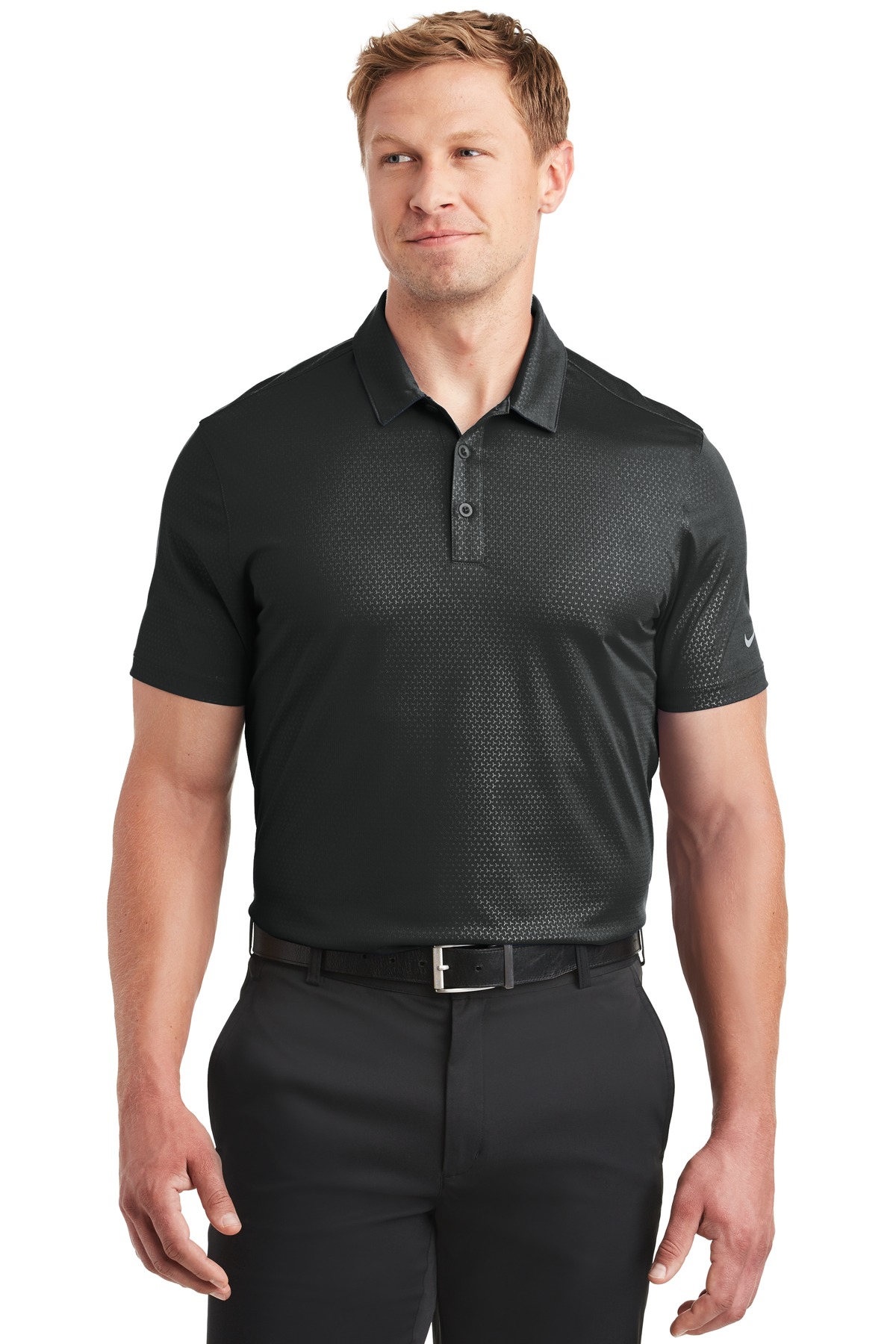 Dri-FIT Embossed Tri-Blade Polo
