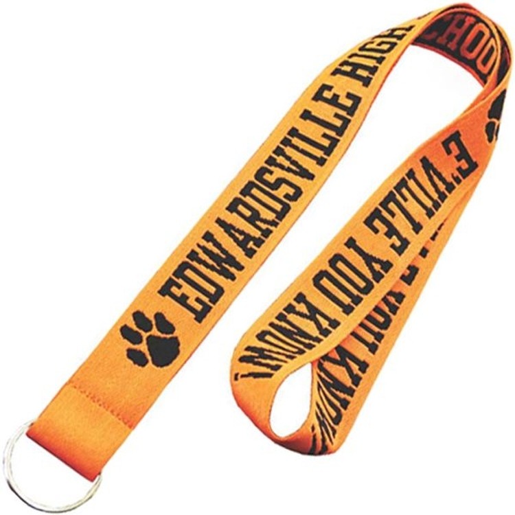 Polyester Woven Lanyard 36"x1" with Split Ring 1