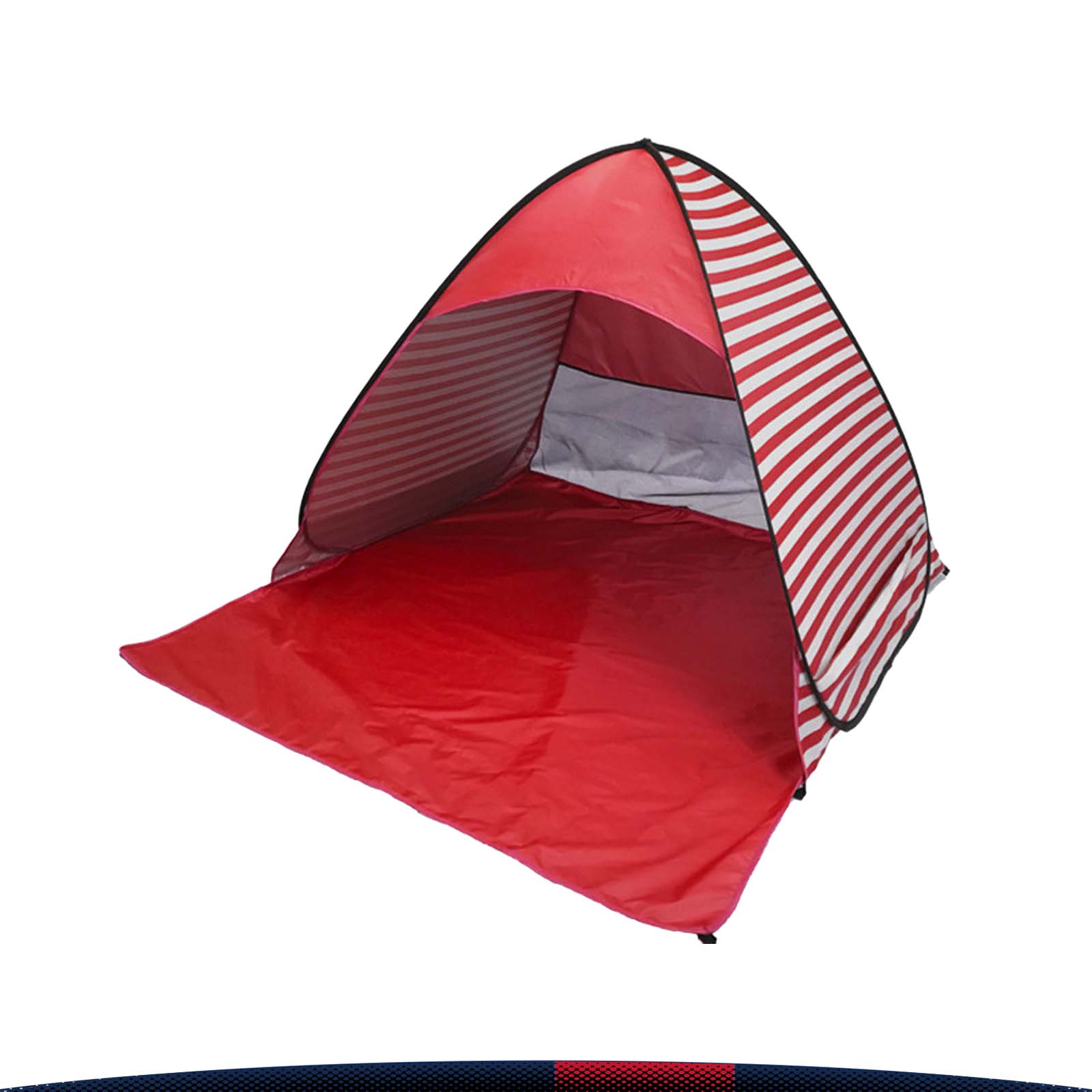 Stripe Pop Up Beach Tent 8