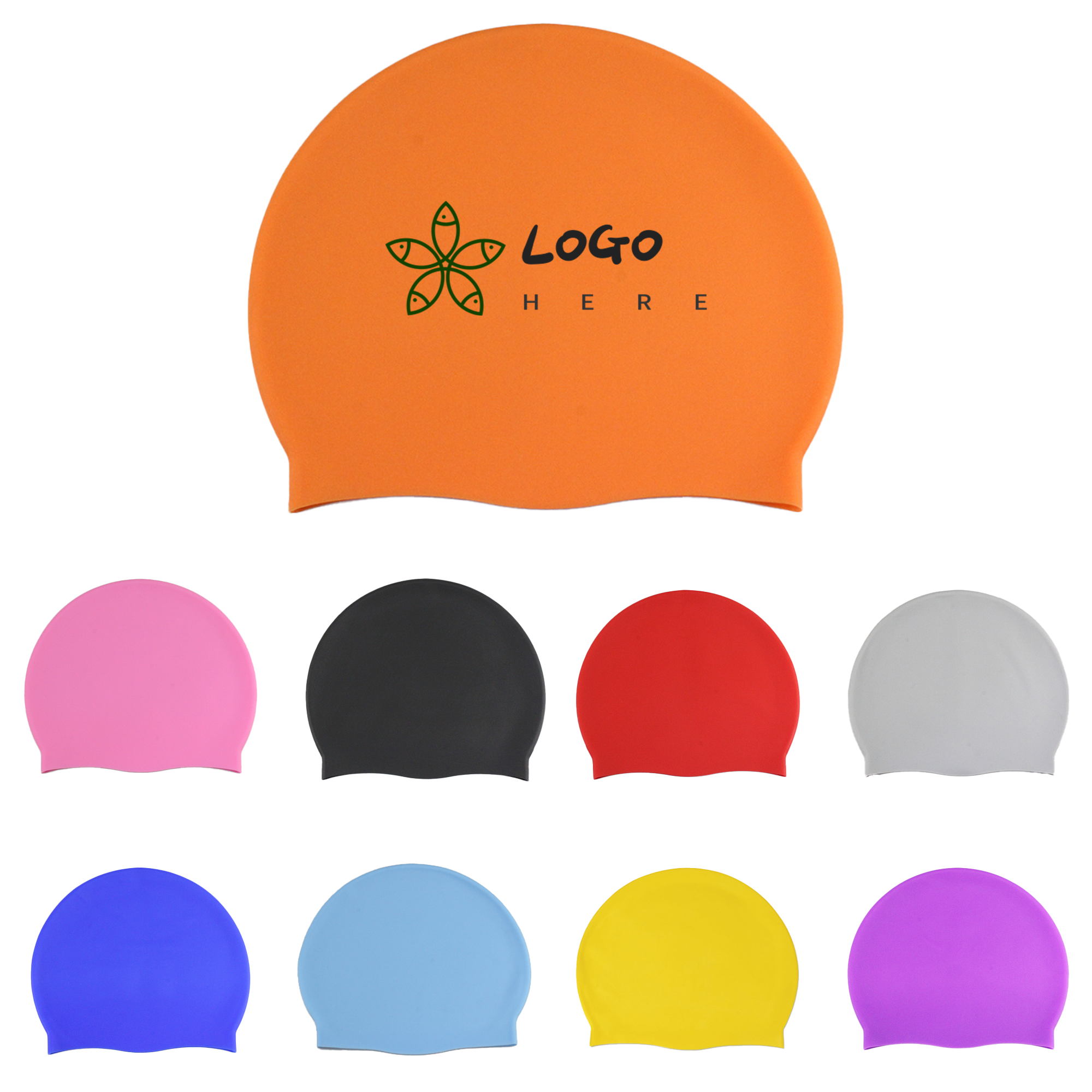 Soft Silicone Swimming Cap 6