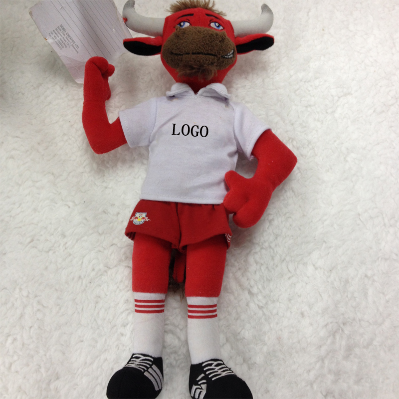 Cow Stuffed Animal w/Shirt (10") 5