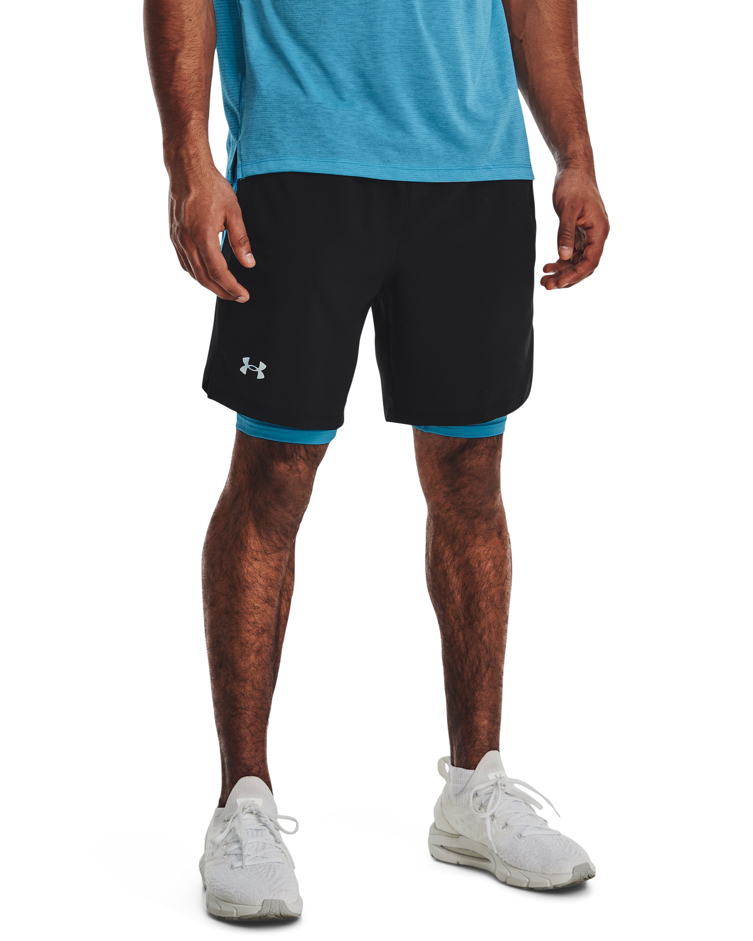 UA Launch Run Men's 2-in-1 Shorts 7