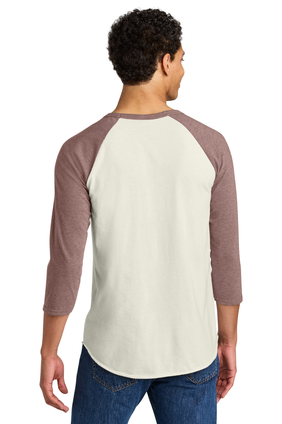 Jerzees Unisex Premium Blend Combed Ring Spun 3/4-Sleeve Raglan 560R 55