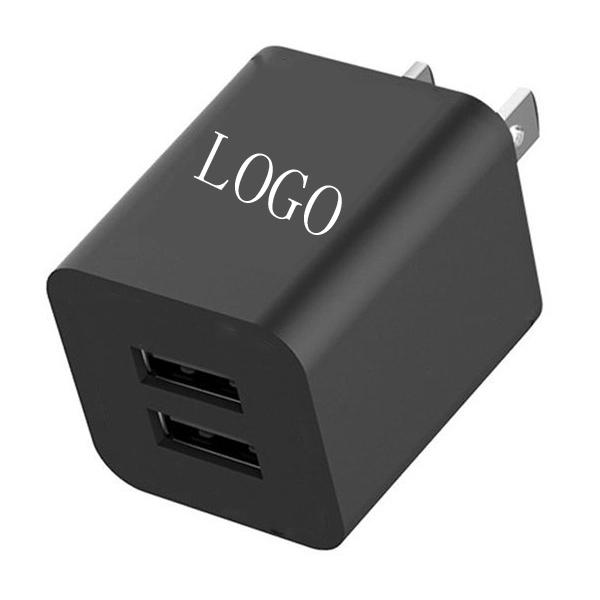 2.1A two Usb Port Wall Charger 1