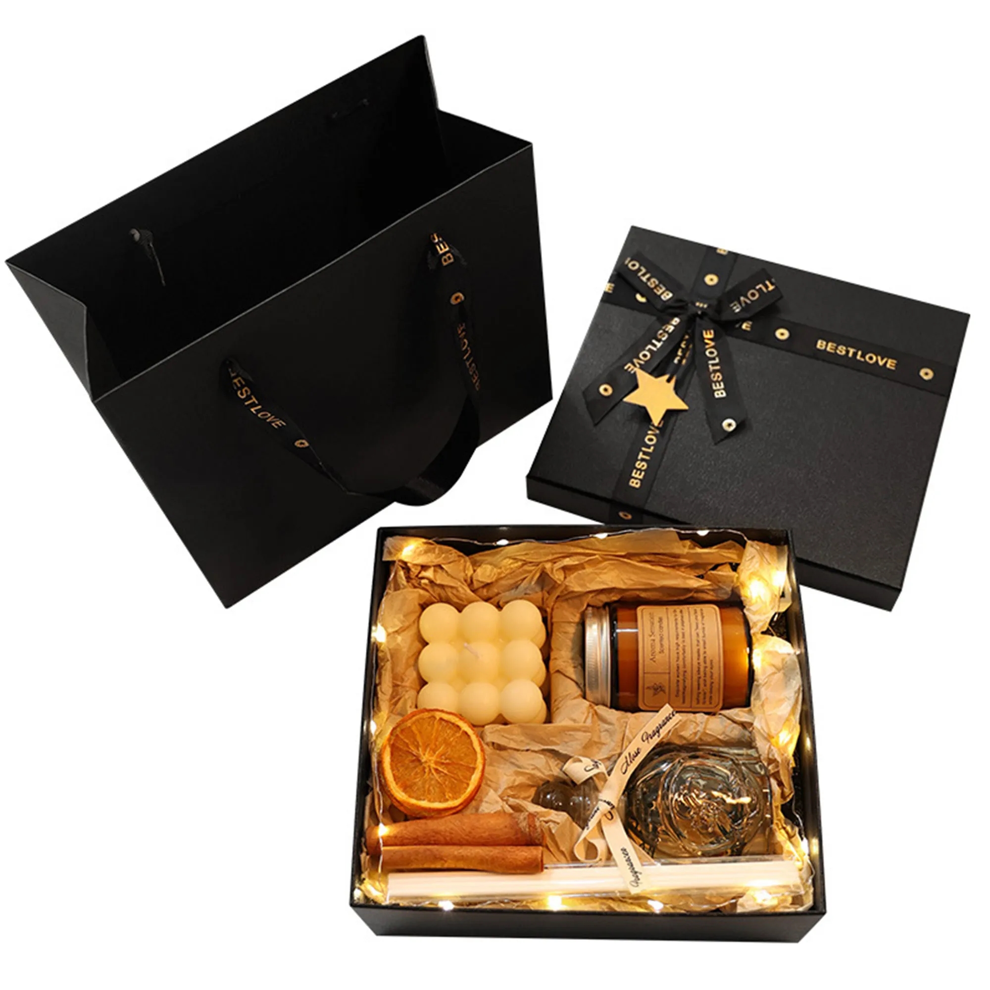 Romantic Valentine Scented Candle Gift Set 2