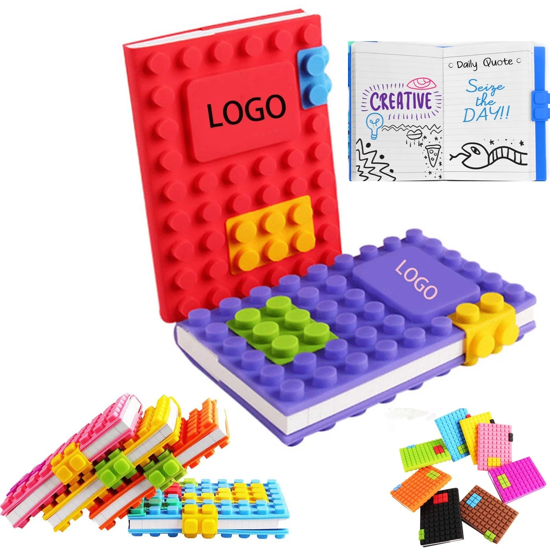Silicone Blocks Motebook 6