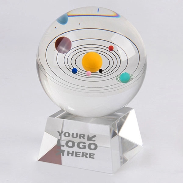 Solar System Galaxy Crystal Ball Award 1