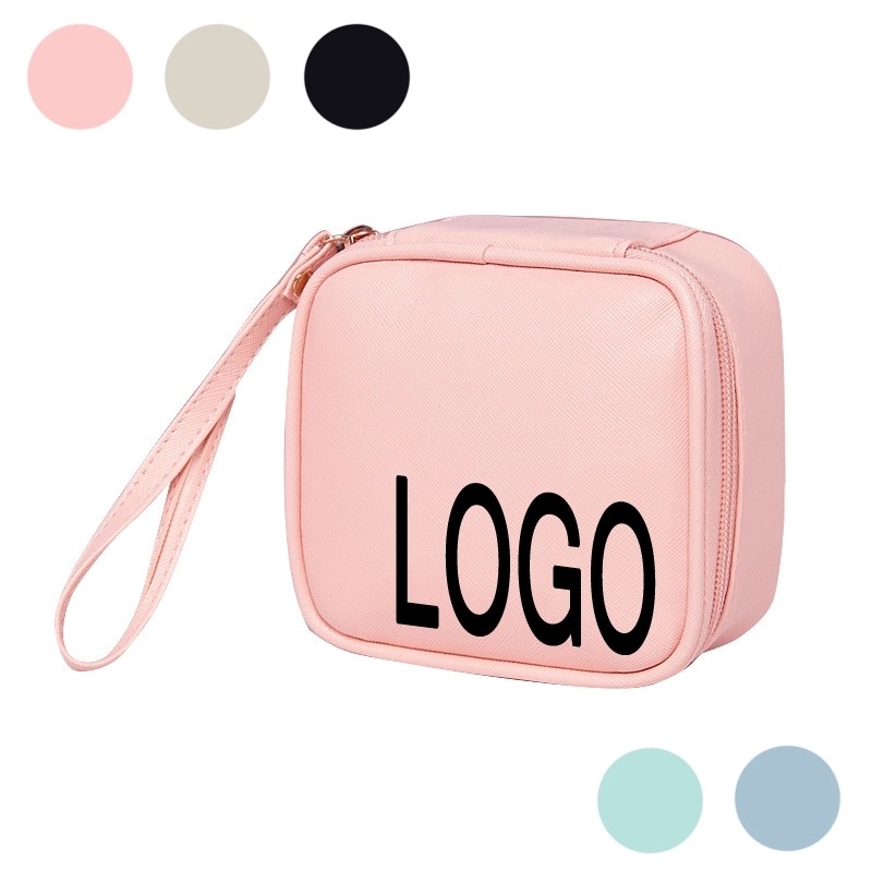 Custom Lipstick Tampon & Earbud Travel Cosmetic Pouch Bag 5