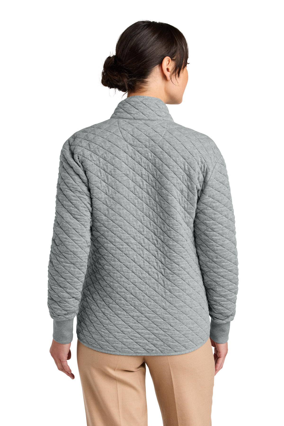 Brooks Brothers Women's Diamond Quilt Full-Zip BB18213 7