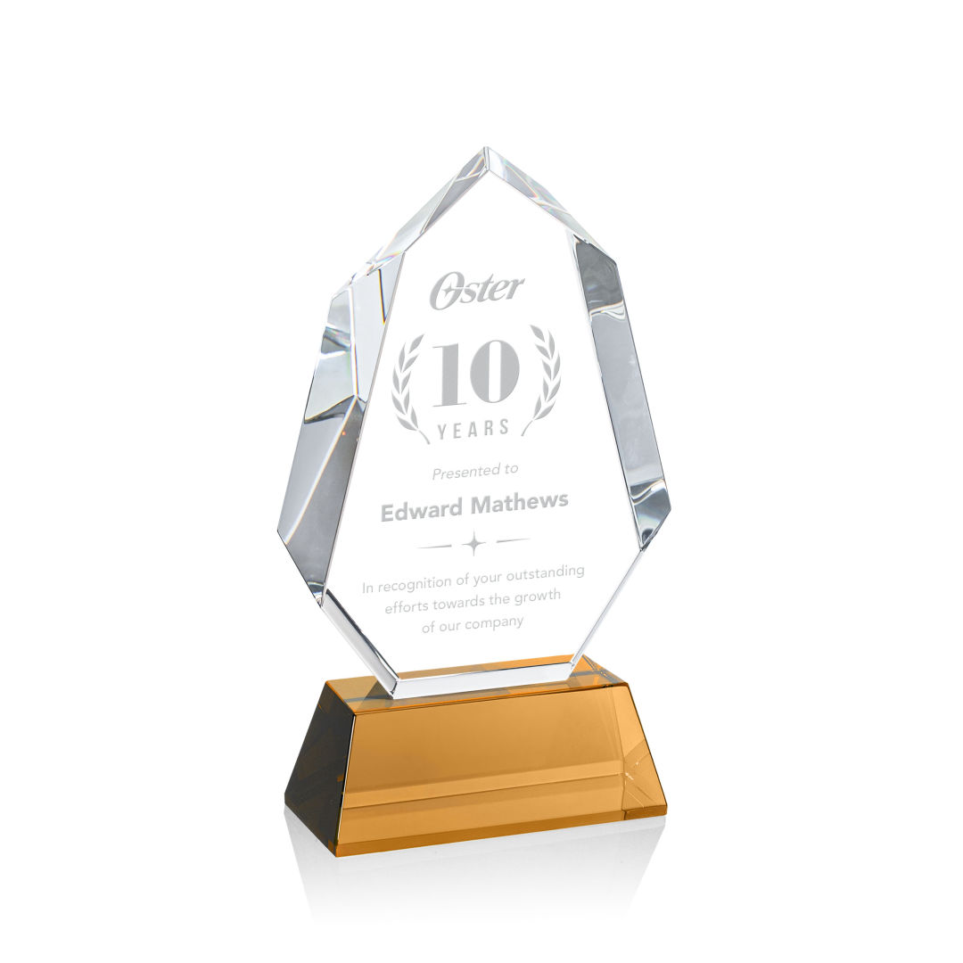 Norwood Award on Newhaven Base - Amber 5