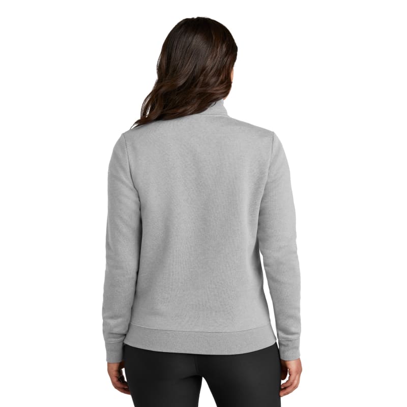 Nike Ladies Club Fleece Sleeve Swoosh 1/2-Zip 12