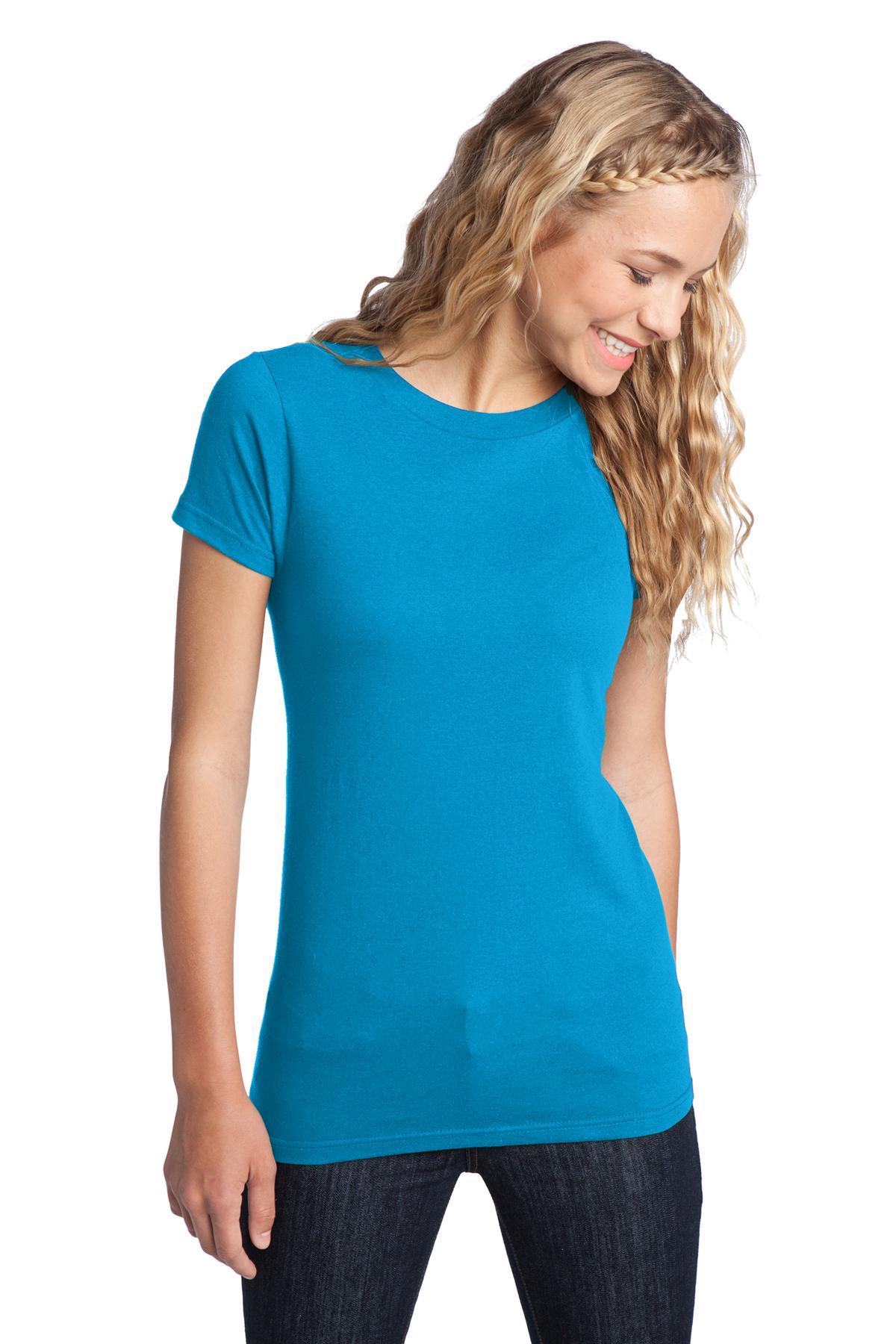 District Women's Fitted The Concert Tee DT5001 77