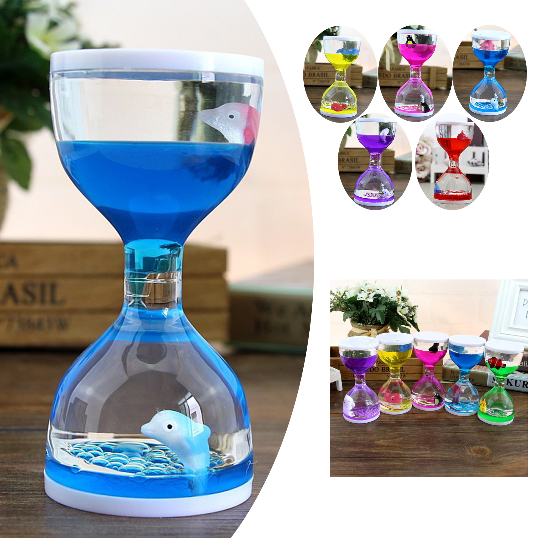 Liquid Hourglass Timer