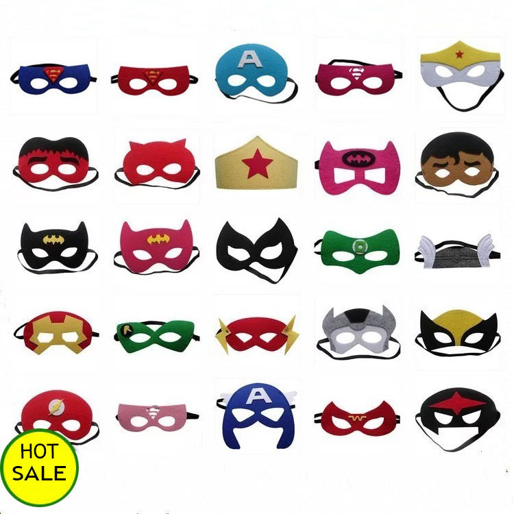 Superheroes Party Masks 1