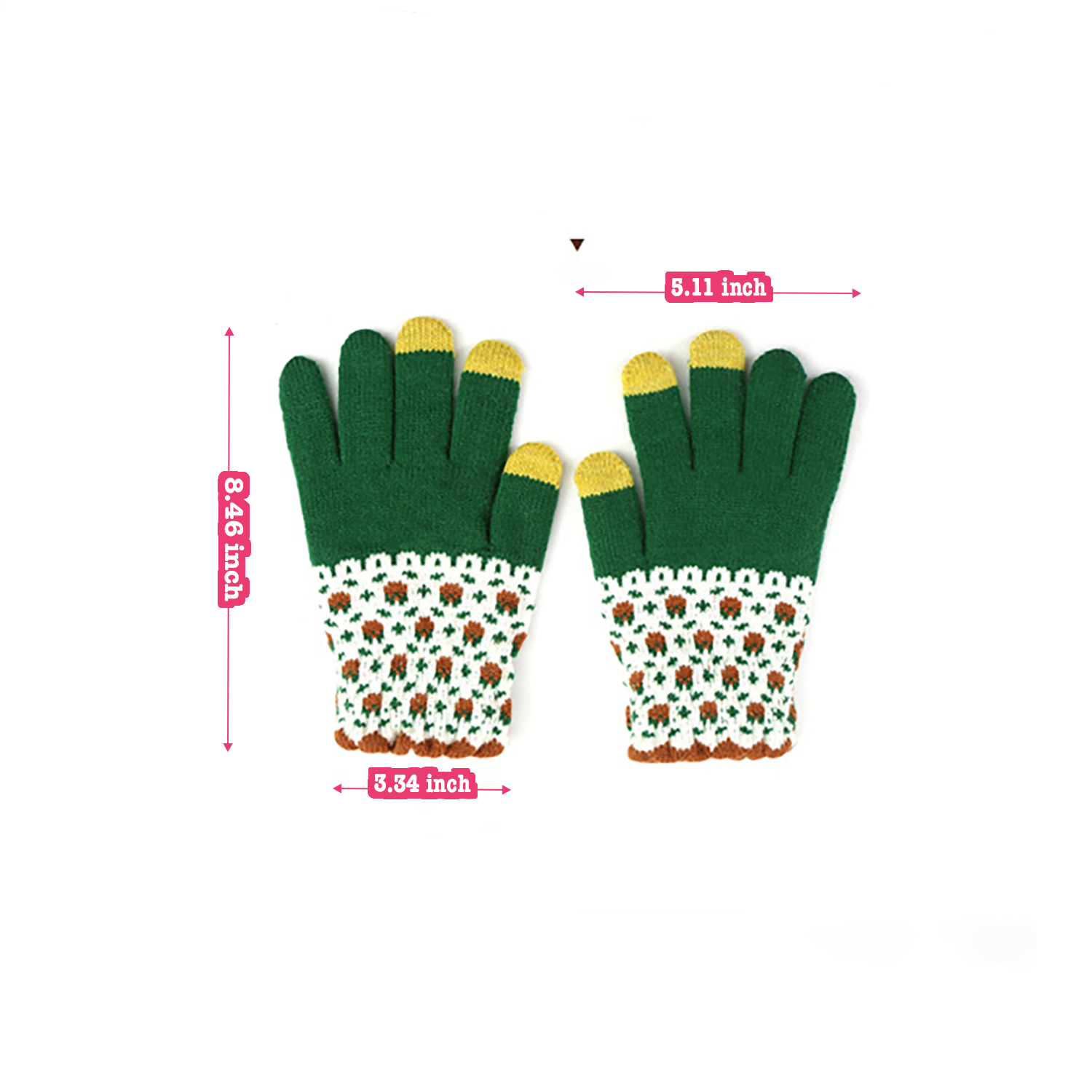Winter Warm Knitted Touchscreen Gloves 4