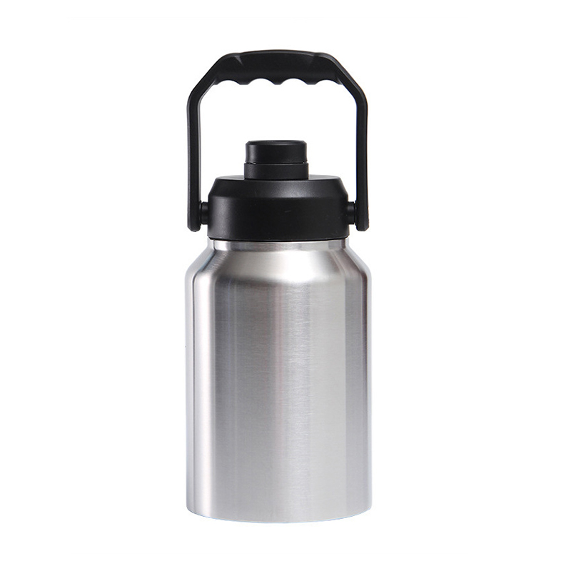 Half Gallon Water Bottle Insulated with Handle, custom water bottle with logo imprint 8