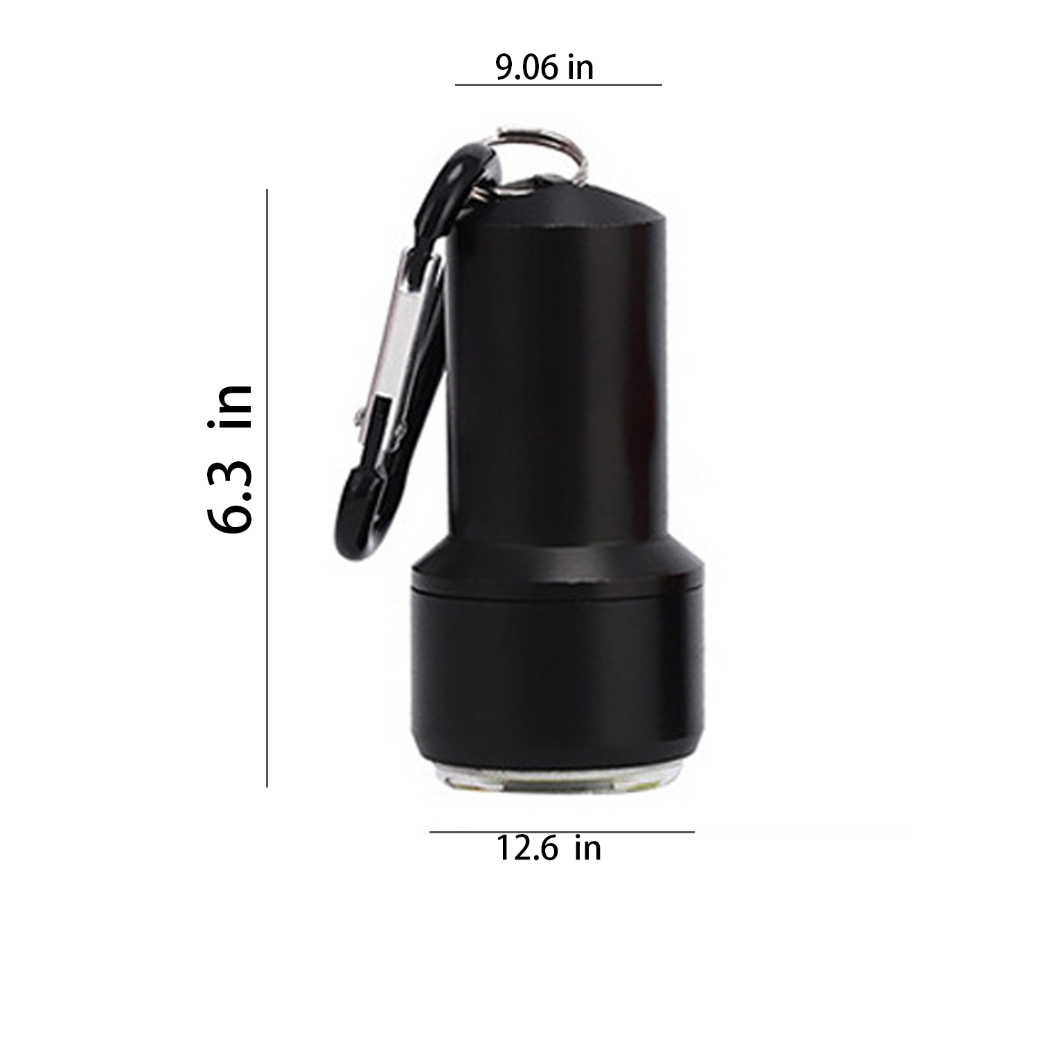 Mini Flashlight w/ Carabiner 2