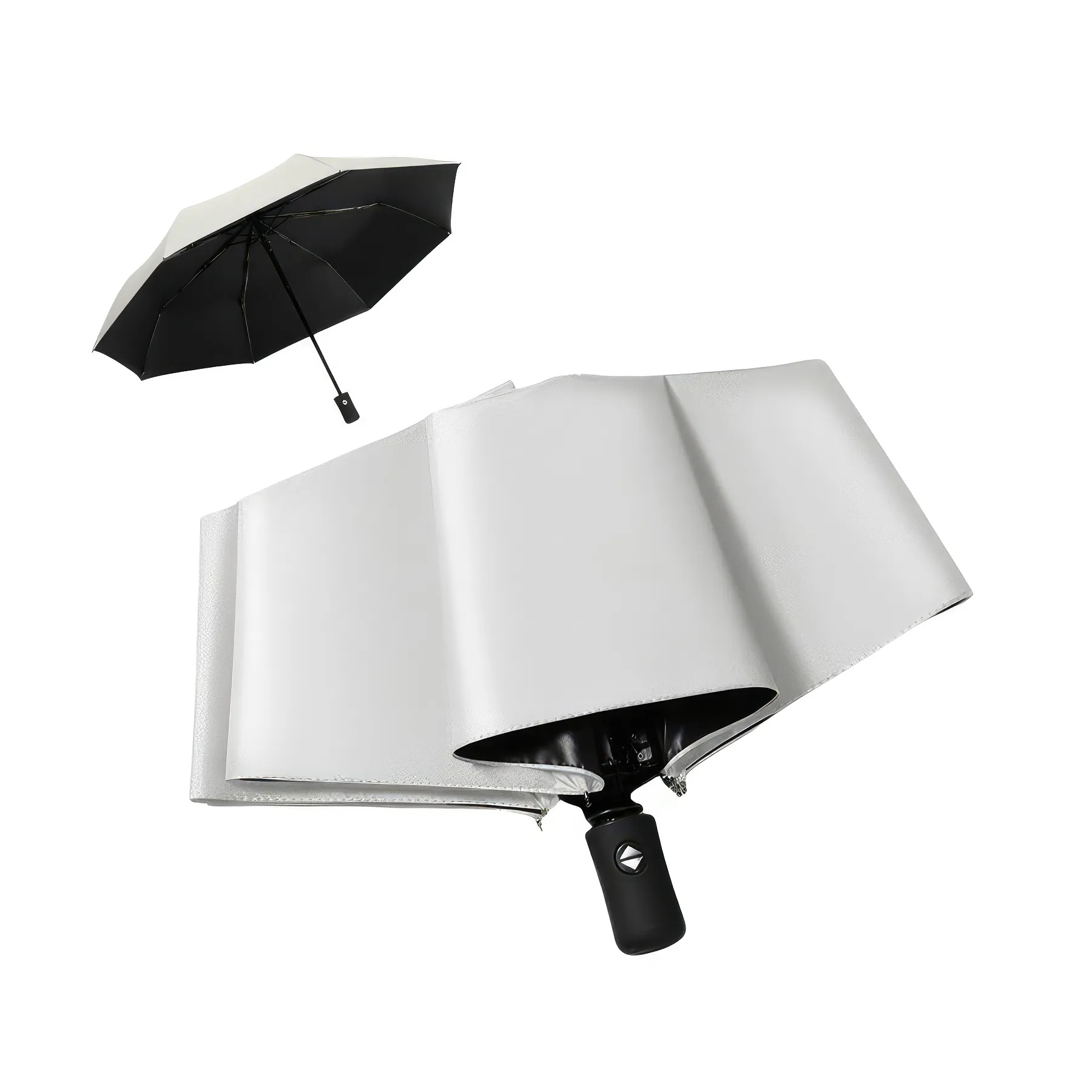 Travel Auto-Open Folding Umbrella for Rain & Sun Protection 2