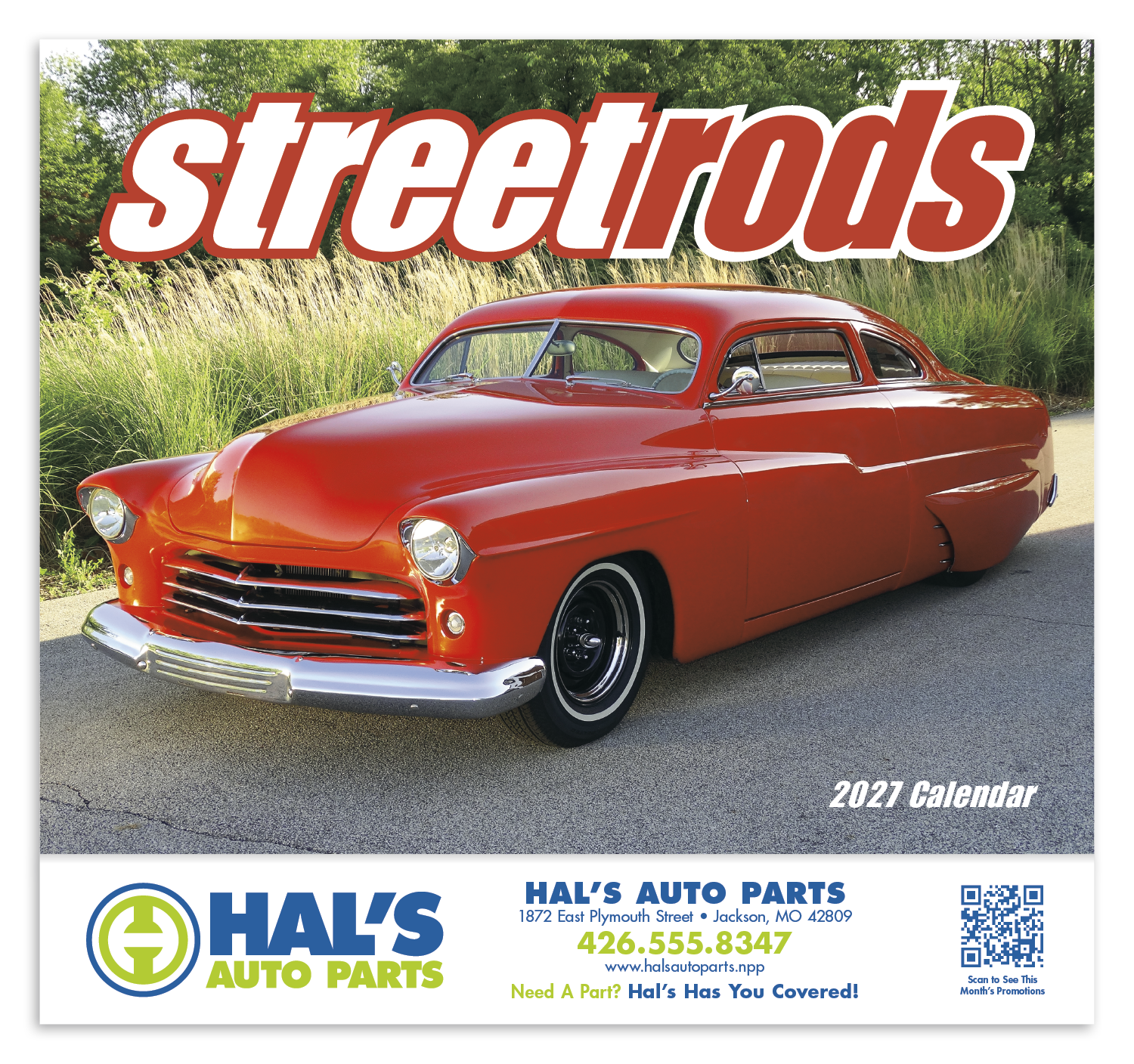 Good Value™ Street Rods - Stapled Calendar 65