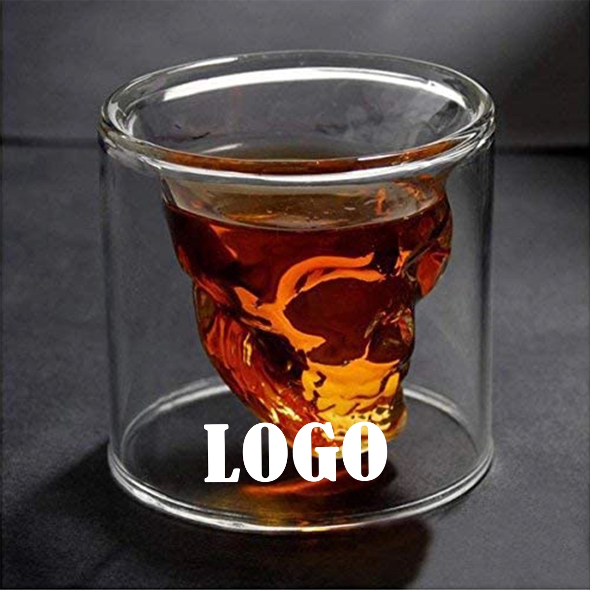 Cool Crystal Skull Shot Glass Drink Wine Cup 150ml 3