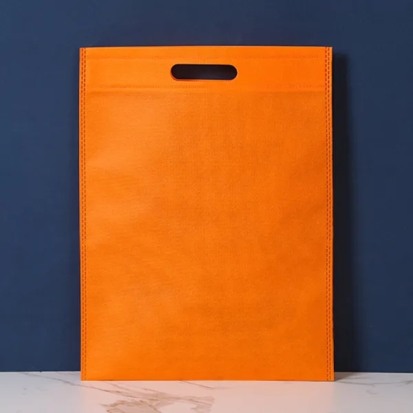 Custom Die Cut Handle Non-Woven Tote Bag - 16w x 20h 2