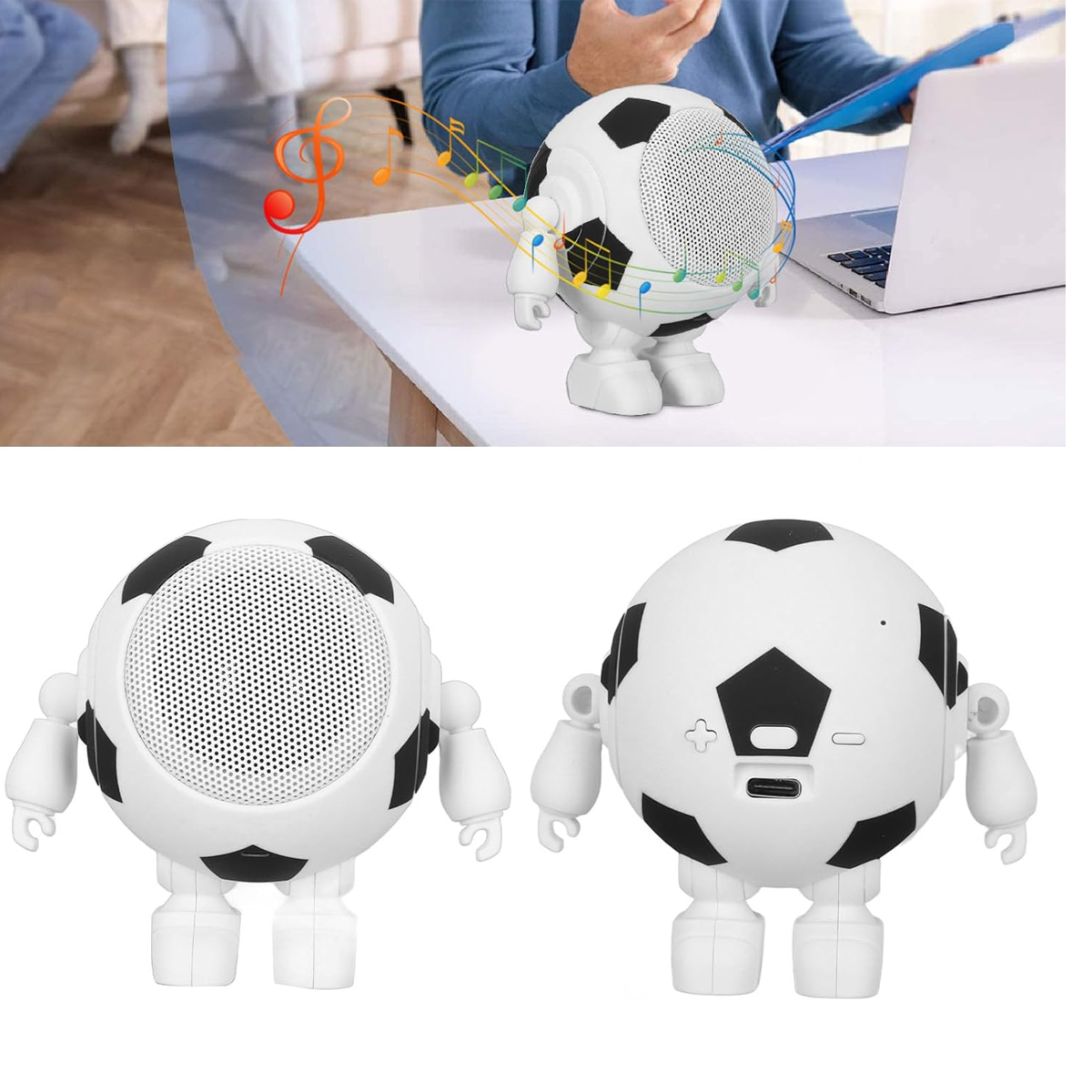 Wireless Robotic Soccer Ball Speaker 3